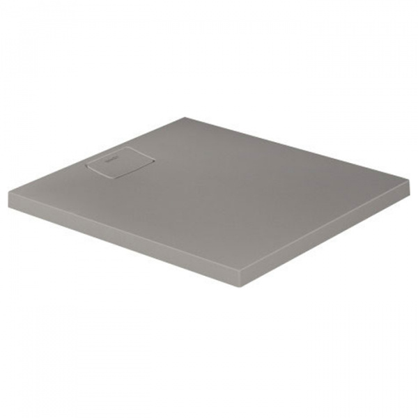 Duravit Stonetto Поддон композитный прямоугольный 90x80х5см, d9см, цвет: Бетон
