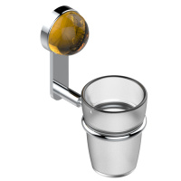 THG Flore Стакан, подвесной, цвет: хром/хрусталь