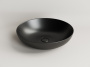 Умывальник чаша накладная овальная (цвет Чёрный Матовый) Element 520*395*130мм Ceramica Nova чёрный матовый CN6017MB