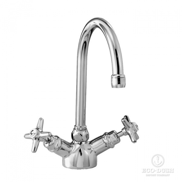 Stella Italica Смеситель для мойки на 1 отверстие 3230, цвет: хром