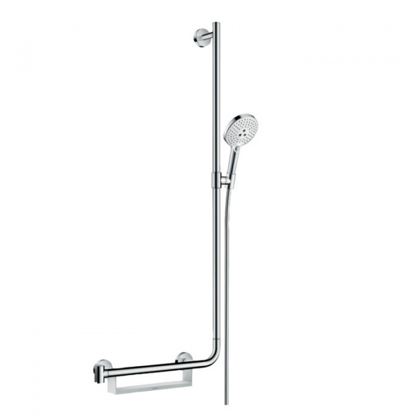 Hansgrohe Raindance Sel.S 120/U'Comfort 110 Душевой гарнитур, с ручным душем и полочкой, 110см., цвет: хром