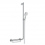 Hansgrohe Raindance Sel.S 120/U'Comfort 110 Душевой гарнитур, с ручным душем и полочкой, 110см., цвет: хром