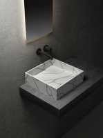 Раковина накладная ABBER Blitz AS2502GB