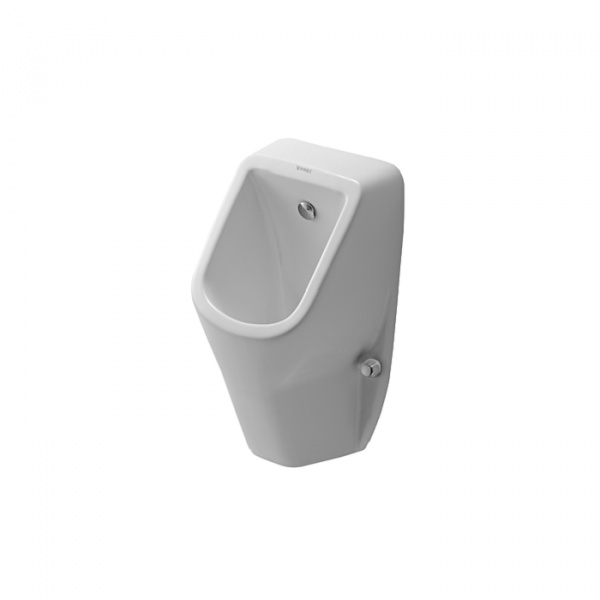 Duravit D-code писсуар,без мушки,30.5x29.5см.подача воды сзади, цвет: белый