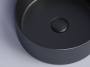 Умывальник чаша накладная круглая (цвет Чёрный Матовый) Element 358*358*137мм Ceramica Nova чёрный матовый CN6032MB