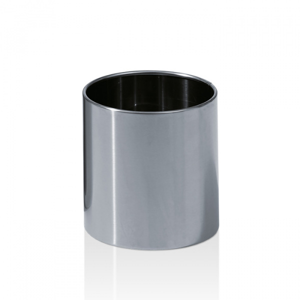 Decor Walther DW 105 Корзина для бумаги 20xh21см, напольная, цвет: сталь полированная