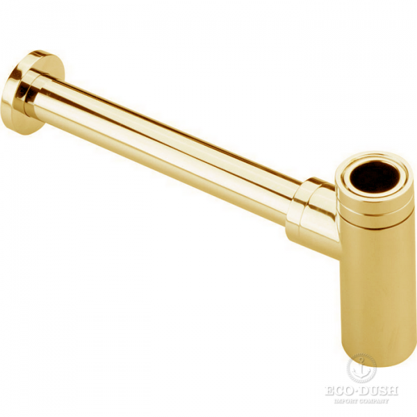 CISAL Сифон 1&quot1/4 для раковины, цвет: золото
