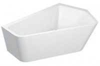 Ванна акриловая Duravit Paiova 190x140 нестандартная правая, пристенная