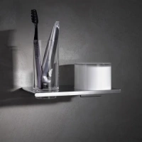 Дозатор Keuco Edition 400 11553 со стаканом, хром