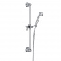 Carlo Frattini Wellness Душевой гарнитур,  в комплекте: стойка, шланг 1500 мм, ручной душ, держатель ручного душа, цвет: хром