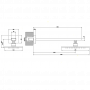 Gessi Rettangolo Верхний душ для настенного крепления 216x140мм, цвет: хром