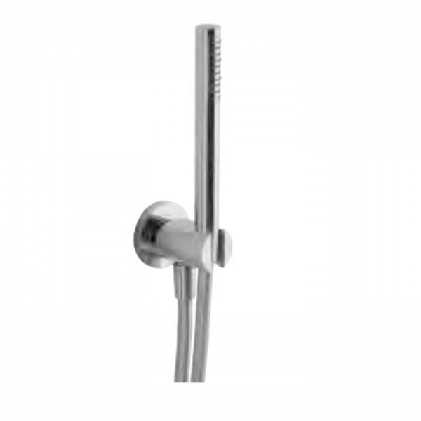 AZZURRA LINEA Ручной душ, шланг, держатель-вывод, хром