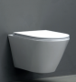 AZZURRA FORMA Унитаз подвесной 54х37х34см антигрязевое покрытие, цвет: белый
