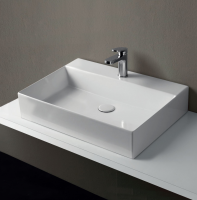 AZZURRA ELEGANCE Раковина 60х45 см, 1 отв., цвет: белый