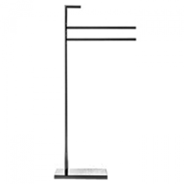 Fantini Young Напольная стойка с полотенцедержателями 36.6см, цвет: матовая натуральная сталь