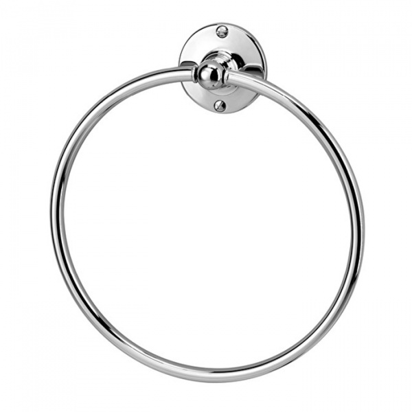 Devon&Devon Cavendish Полотенцедержатель кольцо 21см., подвесной, цвет: хром
