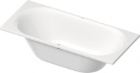 Ванна акриловая Duravit D-Neo 180x80 прямоугольная, встраиваемая