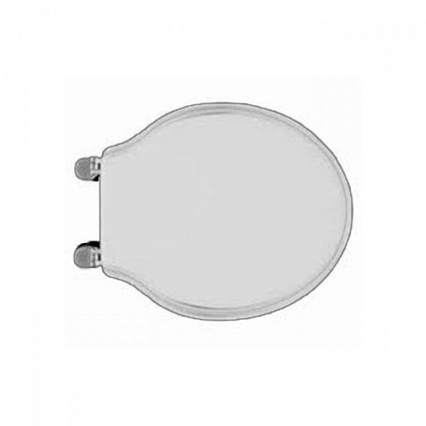 Sbordoni Neoclassica Сиденье для унитаза, без микролифта, петли, цвет: белое/никель