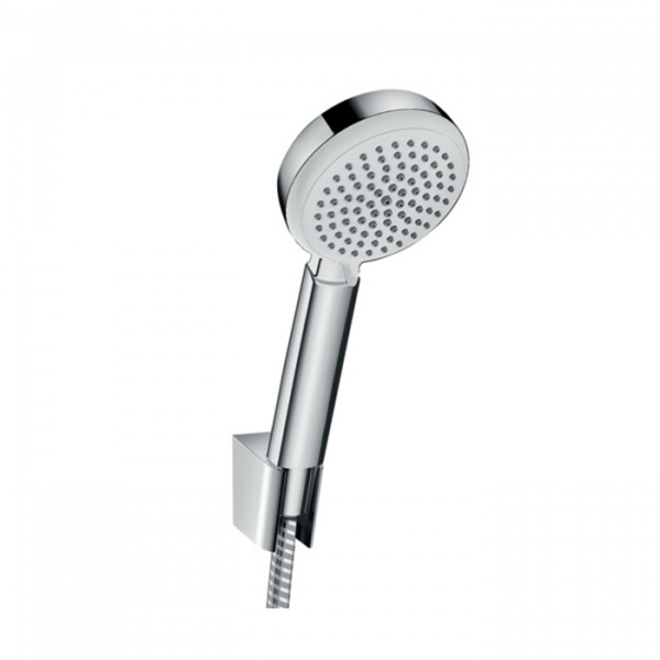 Hansgrohe Crometta 100 Vario Port Ручной душ 10см., с держателем, цвет: белый/хром