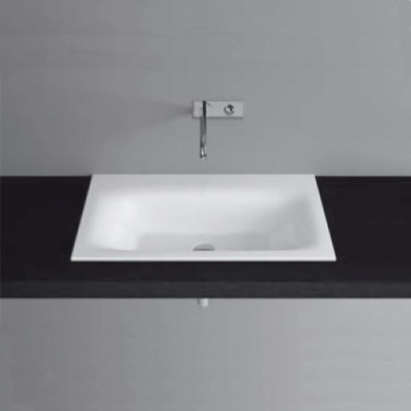 Bette Lux Раковина 80х49.5х12 см, без отв., цвет: белый