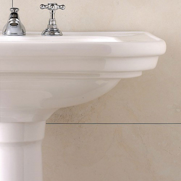 Devon&Devon Classica Раковина 70х52 см, 3 отв., на пьедестале, цвет: белый