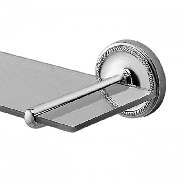 Devon&Devon Antique Georgian Полочка стеклянная, подвесная, цвет: хром