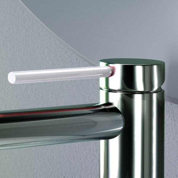 Gattoni Circle Two Накладка на ручку смесителя для ванны и душа, цвет: Bianco Opaco