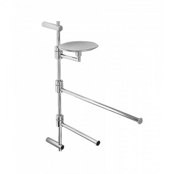 Стойка с аксессуарами 40см., подвесная Bongio T Mix, цвет: хром