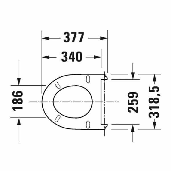 Duravit DuraStyle Basic Унитаз подвесной 32.5x48см, безободковый, детский, с вертикальным смывом, цвет: белый