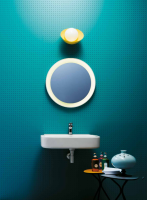 AZZURRA GLAZE Раковина 60х46 см, 1 отв., подвесная, цвет: белый