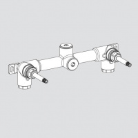 Antonio Lupi Timbro Излив для биде со встраиваемым двухвентельным смесителем, излив: 170мм, цвет: хром