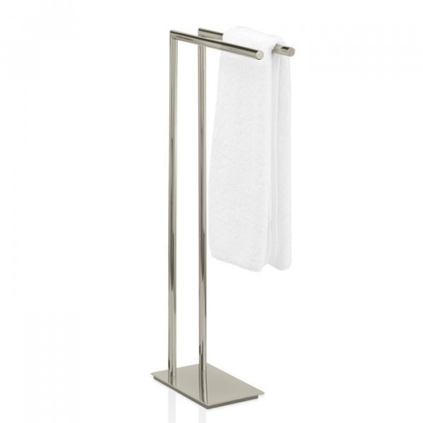 Decor Walther Straight 2 Полотенцедержатель двойной 38xh80см, напольный, цвет: никель сатинированный