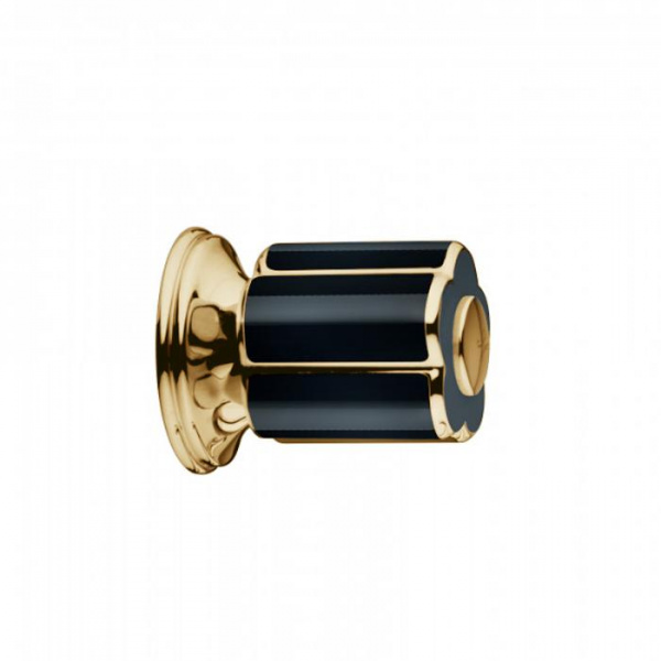 Кран Bongio Fleur Noir, цвет: золото/черный фарфор