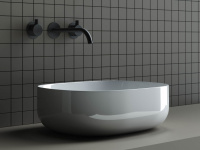 Умывальник чаша накладная овальная Element 460*350*155мм Ceramica Nova белый CN6018