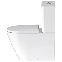 Duravit D-Neo Моноблок 37x65 см, безободковый, слив универсальный, цвет: белый