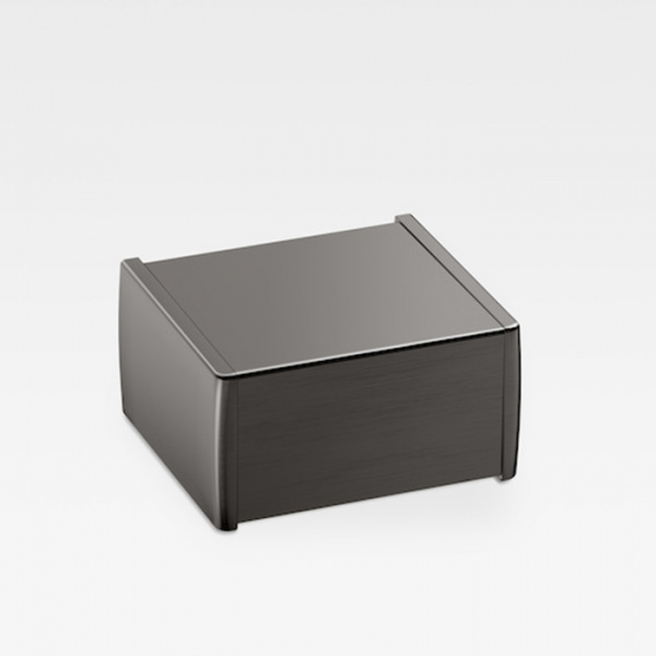 Armani Roca Island Держатель для туалетной бумаги с крышкой, подвесной, цвет: nero