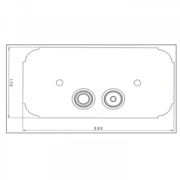 Nicolazzi Complementi Arredo Клавиша смыва, цвет: хром