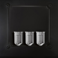 Kerasan Waldorf Писсуар подвесной с сифоном и компектом крепежей, цвет: белый