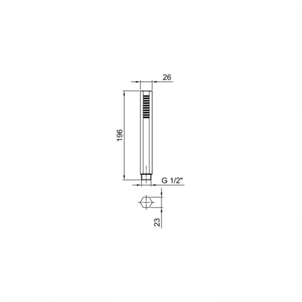 Fantini Venezia Ручной душ VENEZIA, цвет: Matt Gun Metal PVD