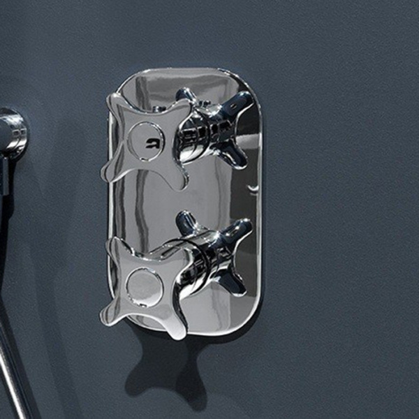 Antonio Lupi Timbro Смеситель для душа, термостатический, с переключателем потоков на 2 выхода, цвет: хром