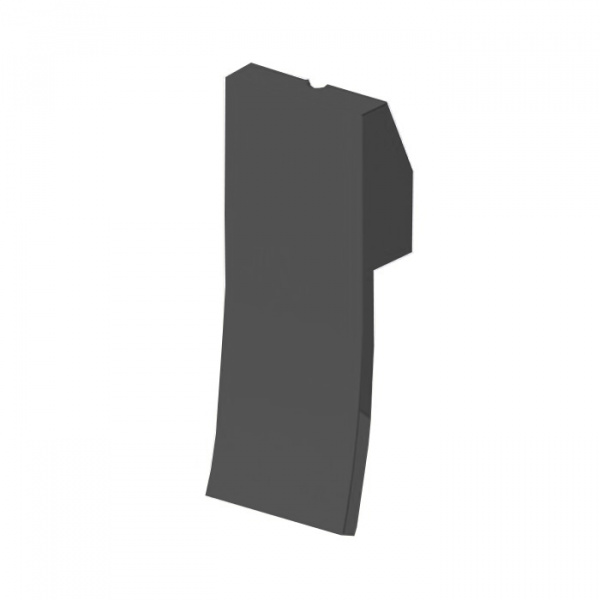 Gattoni Ely Накладка на ручку смесителя для раковин и биде, цвет: Nero Opaco