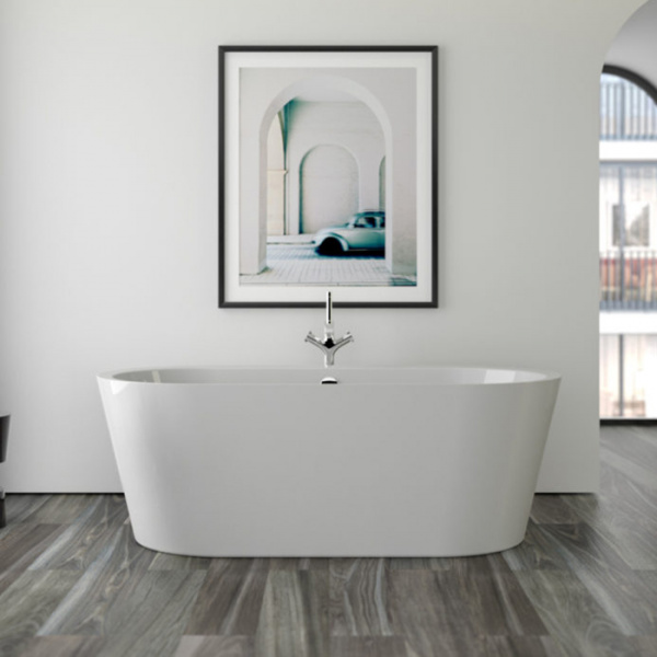 Knief Neo Ванна отдельностоящая 170*80*60см, с экраном, с щелевым переливом