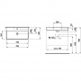 Laufen VAL Раковина 75х42х11.5 см, без отв., цвет: белый