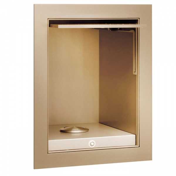 Armani Roca Island Комплект: Выдвижной гидроершик встроенный в шкафчик, шланг 1.4 м, цвет: greige