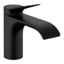 Hansgrohe Vivenis Смеситель для раковины, на 1 отв., с донным клапаном, цвет: черный матовый