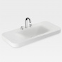 Armani Roca Baia Раковина 75x50 см, 3 отв., накладная, цвет: off-white