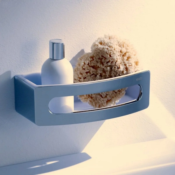 Полка Keuco Elegance new 11658 хром, белая