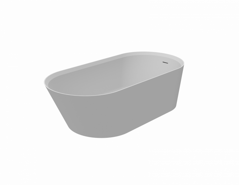 KNIEF Pearl Ванна отдельностоящая овальная 172x81x50см со сливом