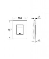 Панель смыва для унитаза Grohe Skate Cosmopolitan 38732AL0