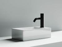 Умывальник подвесной прямоугольный (отверстие под смеситель R) Element 375*215*100мм Ceramica Nova белый CN5007